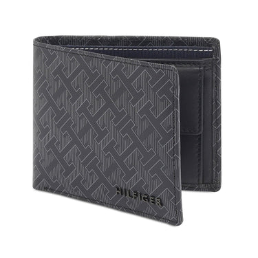 Tommy Hilfiger Porec Men'S Global Coin Wallet Black