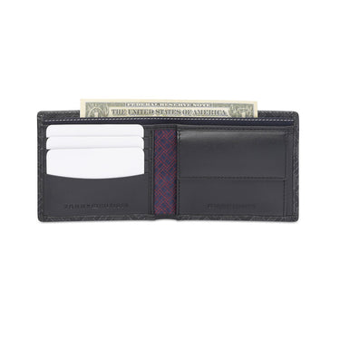 Tommy Hilfiger Porec Men'S Global Coin Wallet Black