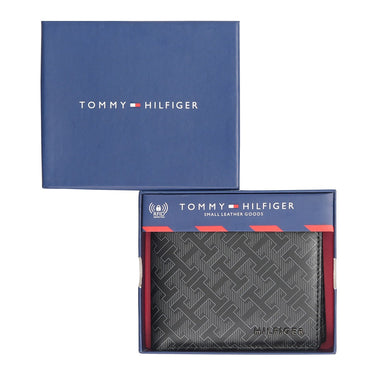 Tommy Hilfiger Porec Men'S Global Coin Wallet Black