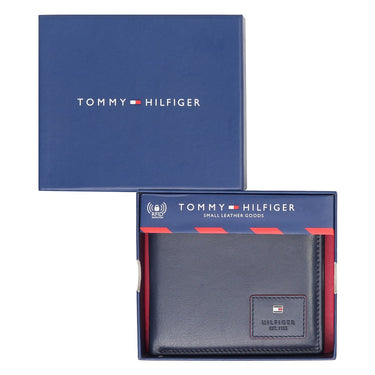 Tommy Hilfiger Ploce Men'S Passcase Wallet Navy