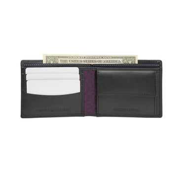 Tommy Hilfiger Ploce Men's Global Coin Wallet Black