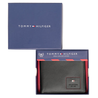 Tommy Hilfiger Ploce Men's Global Coin Wallet Black