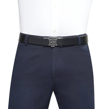 Tommy Hilfiger Pawleys Men's Non Reversible Belt Black