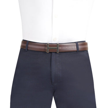 Tommy Hilfiger Houghton Men's Reversible Belt Brown Black