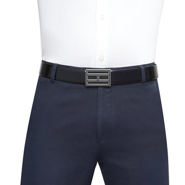 Tommy Hilfiger Sewanee Men's Reversible Belt Black Navy