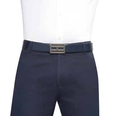 Tommy Hilfiger Sewanee Men's Reversible Belt Navy Tan