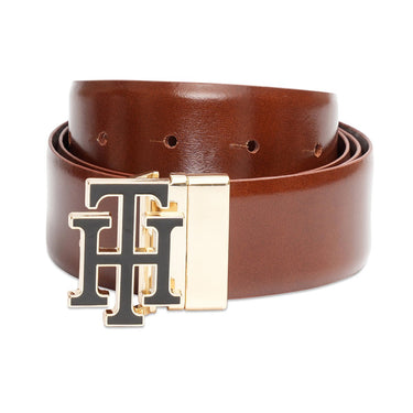 Tommy Hilfiger Galena Mens Reversible Belt Brown Tan