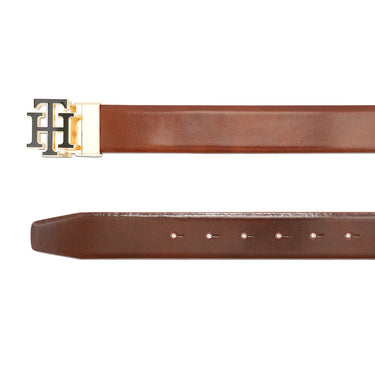 Tommy Hilfiger Galena Mens Reversible Belt Brown Tan