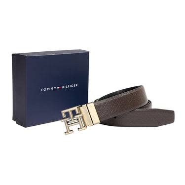 Tommy Hilfiger Boonville Mens Reversible Belt Brown Black