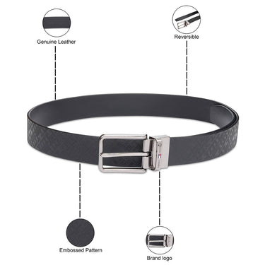 Tommy Hilfiger Magnolia Men's Reversible Belt Black
