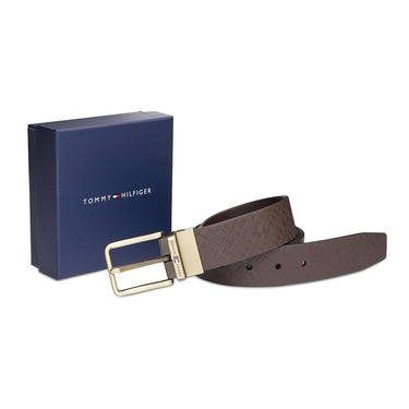 Tommy Hilfiger Magnolia Men's Reversible Belt Brown