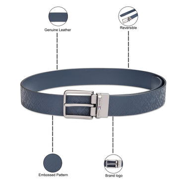 Tommy Hilfiger Magnolia Men's Reversible Belt Navy