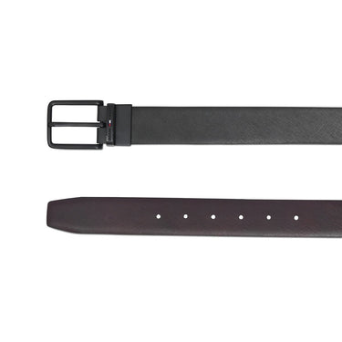 Tommy Hilfiger Stowe Men's Reversible Belt Black Wine