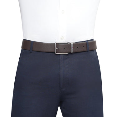 Tommy Hilfiger Stowe Men's Reversible Belt Brown Navy