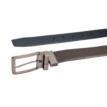 Tommy Hilfiger Jekyll Mens Reversible Belt Brown Navy