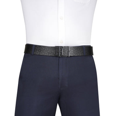 Tommy Hilfiger Hanaeli Mens Reversible Belt Black Brown