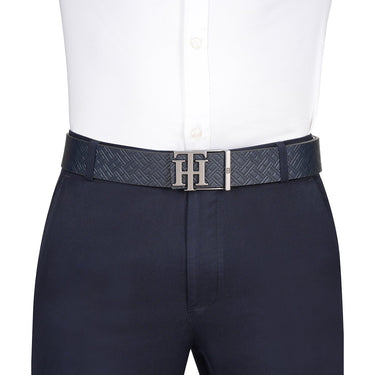 Tommy Hilfiger Hanaeli Mens Reversible Belt Navy Tan