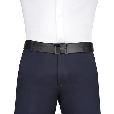 Tommy Hilfiger Menorca Mens Reversible Belt Black Brown