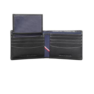 Tommy Hilfiger Rhodes Men's Passcase Wallet Black