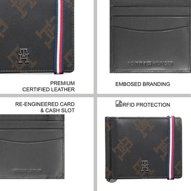 Tommy Hilfiger Acropolis Men's Moneyclip Black