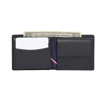 Tommy Hilfiger Torridon Mens Multicard Coin Wallet Black