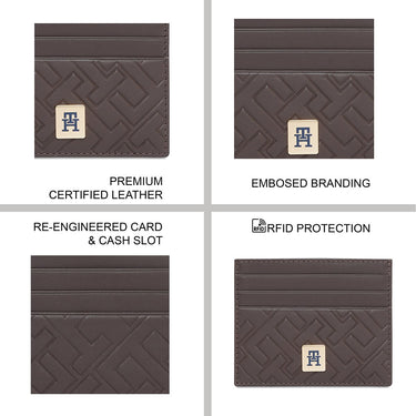 Tommy Hilfiger Ardfin Mens Card Holder Brown