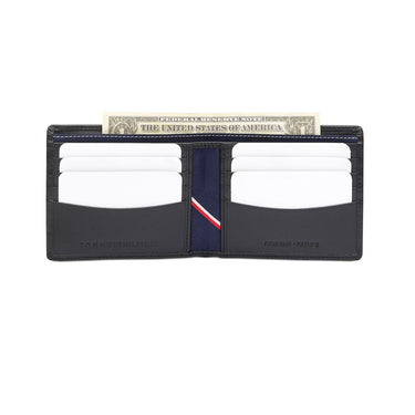 Tommy Hilfiger Wester Men'S Slimfold Wallet Black