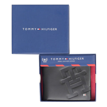 Tommy Hilfiger Wester Men'S Slimfold Wallet Black
