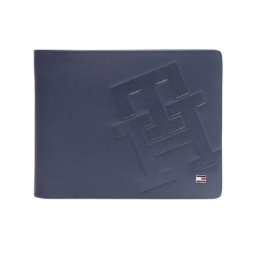 Tommy Hilfiger Wester Men'S Passcase Wallet Navy