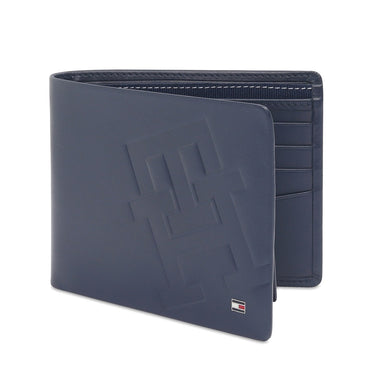 Tommy Hilfiger Wester Men'S Passcase Wallet Navy