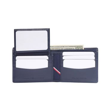 Tommy Hilfiger Wester Men'S Passcase Wallet Navy