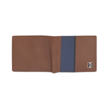 Tommy Hilfiger Venachar Mens Global Coin Wallet Tan Navy