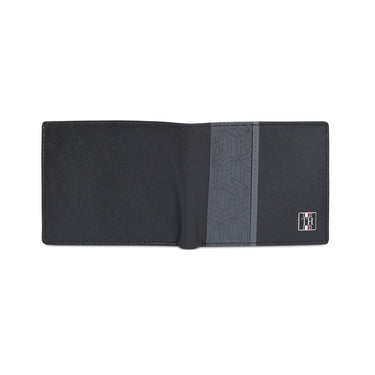 Tommy Hilfiger Venachar Mens Global Coin Wallet Black Grey