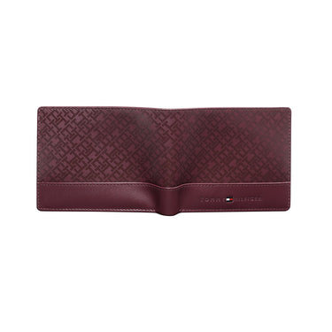 Tommy Hilfiger Serres Men's Global Coin Wallet Wine
