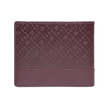 Tommy Hilfiger Serres Men's Passcase Wallet Wine