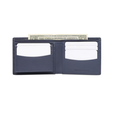 Tommy Hilfiger Serres Men'S Passcase Wallet Navy