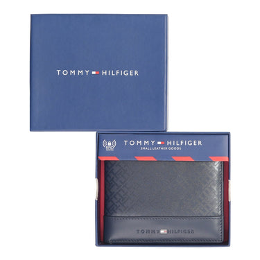 Tommy Hilfiger Serres Men'S Passcase Wallet Navy