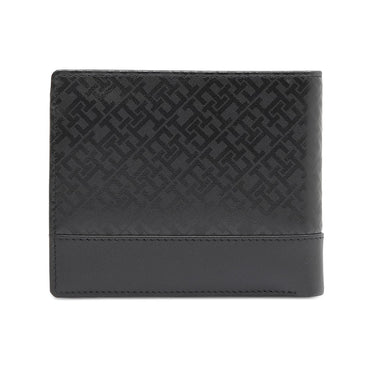 Tommy Hilfiger Serres Men'S Global Coin Wallet Black