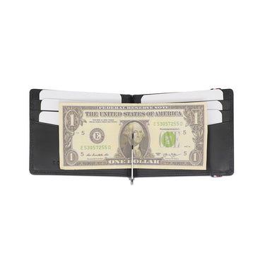 Tommy Hilfiger Braemar Men'S Moneyclip Black
