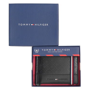 Tommy Hilfiger Braemar Men'S Moneyclip Black