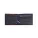 Tommy Hilfiger Alimos Men'S Global Coin Wallet Black+Wine