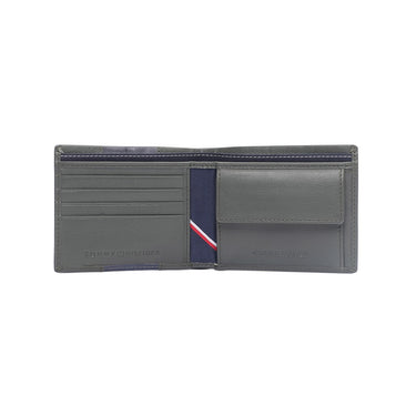 Tommy Hilfiger Alimos Men'S Global Coin Wallet Olive+Navy
