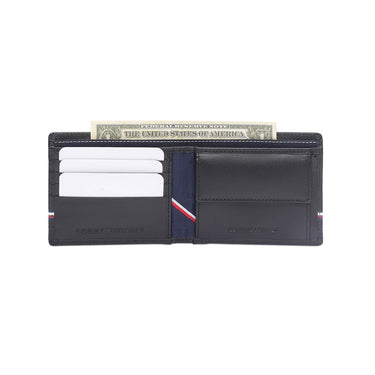 Tommy Hilfiger Neapoli Men'S Global Coin Wallet Black