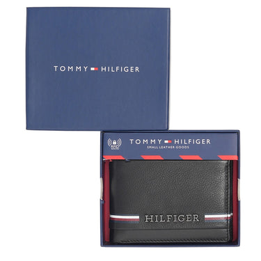 Tommy Hilfiger Neapoli Men'S Global Coin Wallet Black