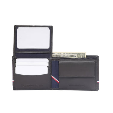 Tommy Hilfiger Neapoli Men'S Multicard Coin Wallet Brown