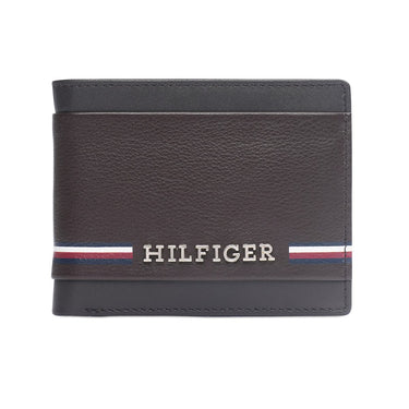 Tommy Hilfiger Neapoli Men'S Global Coin Wallet Brown