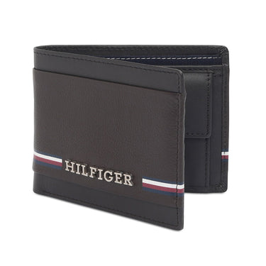 Tommy Hilfiger Neapoli Men'S Global Coin Wallet Brown