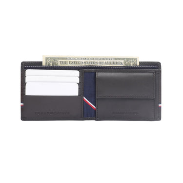 Tommy Hilfiger Neapoli Men'S Global Coin Wallet Brown