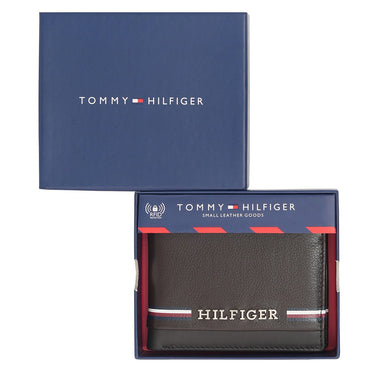 Tommy Hilfiger Neapoli Men'S Global Coin Wallet Brown