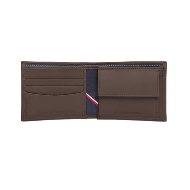 Tommy Hilfiger Grevena Men's Global Coin Wallet Brown